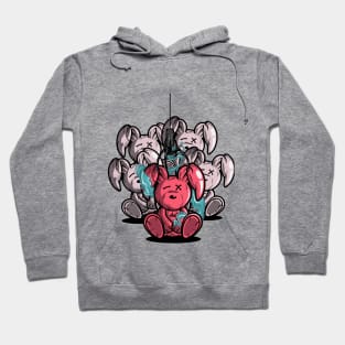 Rabbits Doll Hoodie